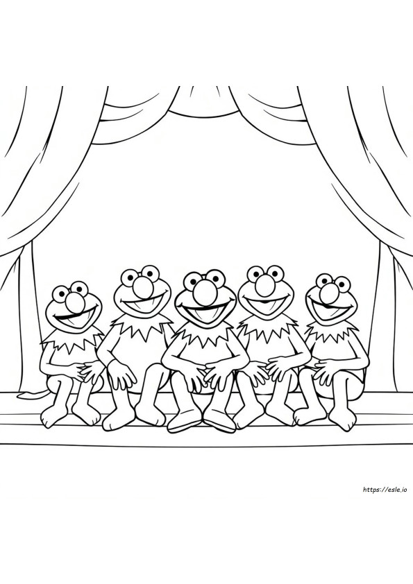 Kolorowanki Muppety