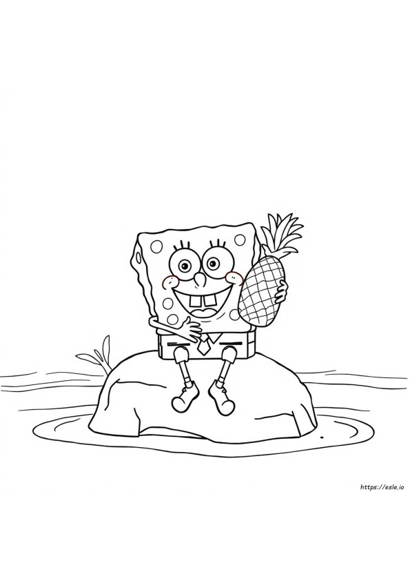 Bob Esponja Dibujos Para Colorear