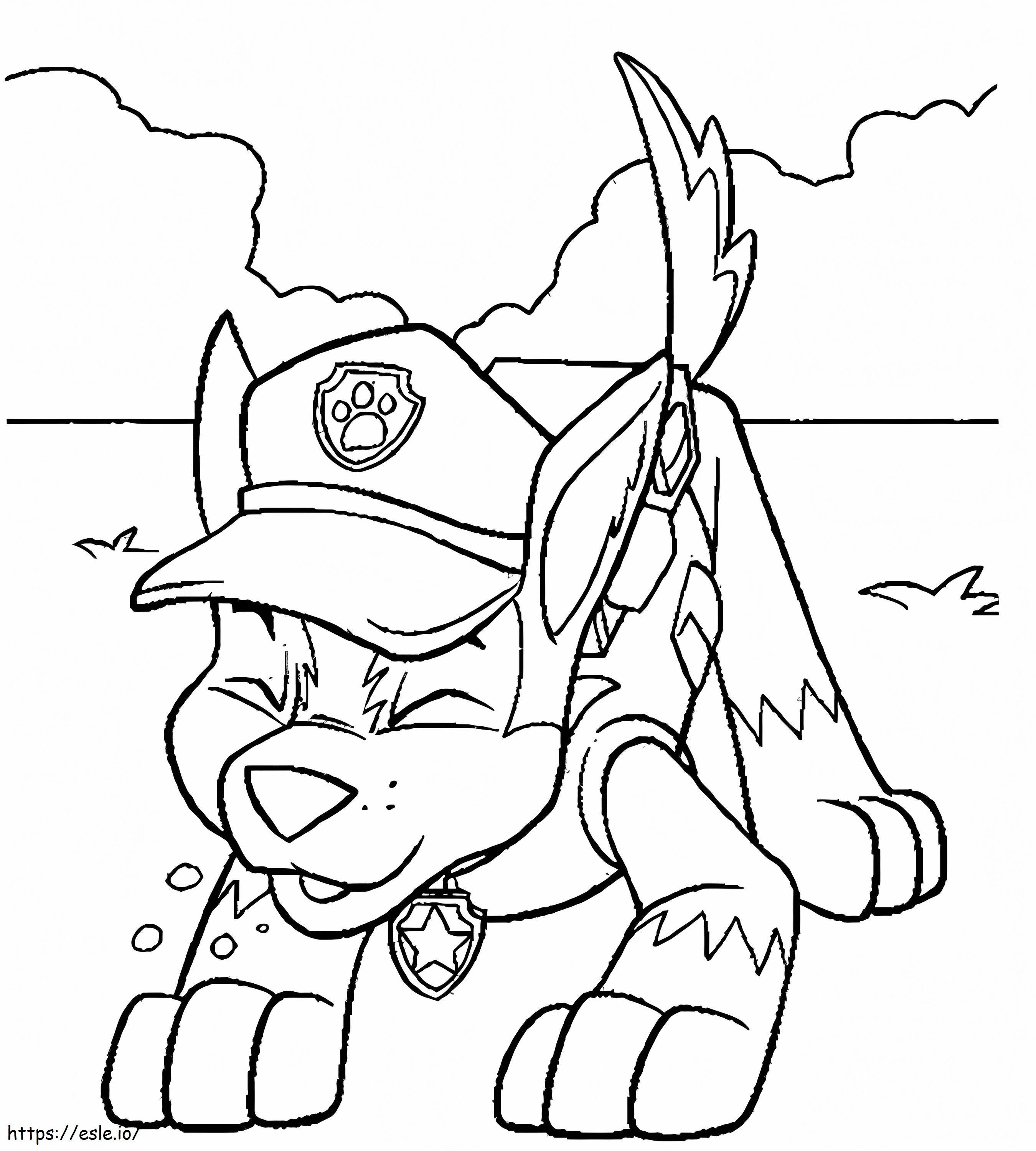 Chase Paw Patrol 38 coloring page