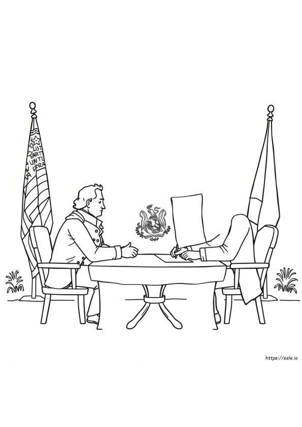 Desenho Para Colorir Da Compra Da Louisiana
