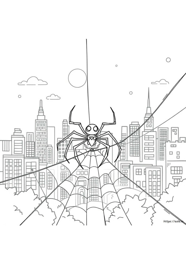 Kolorowanki Spidy