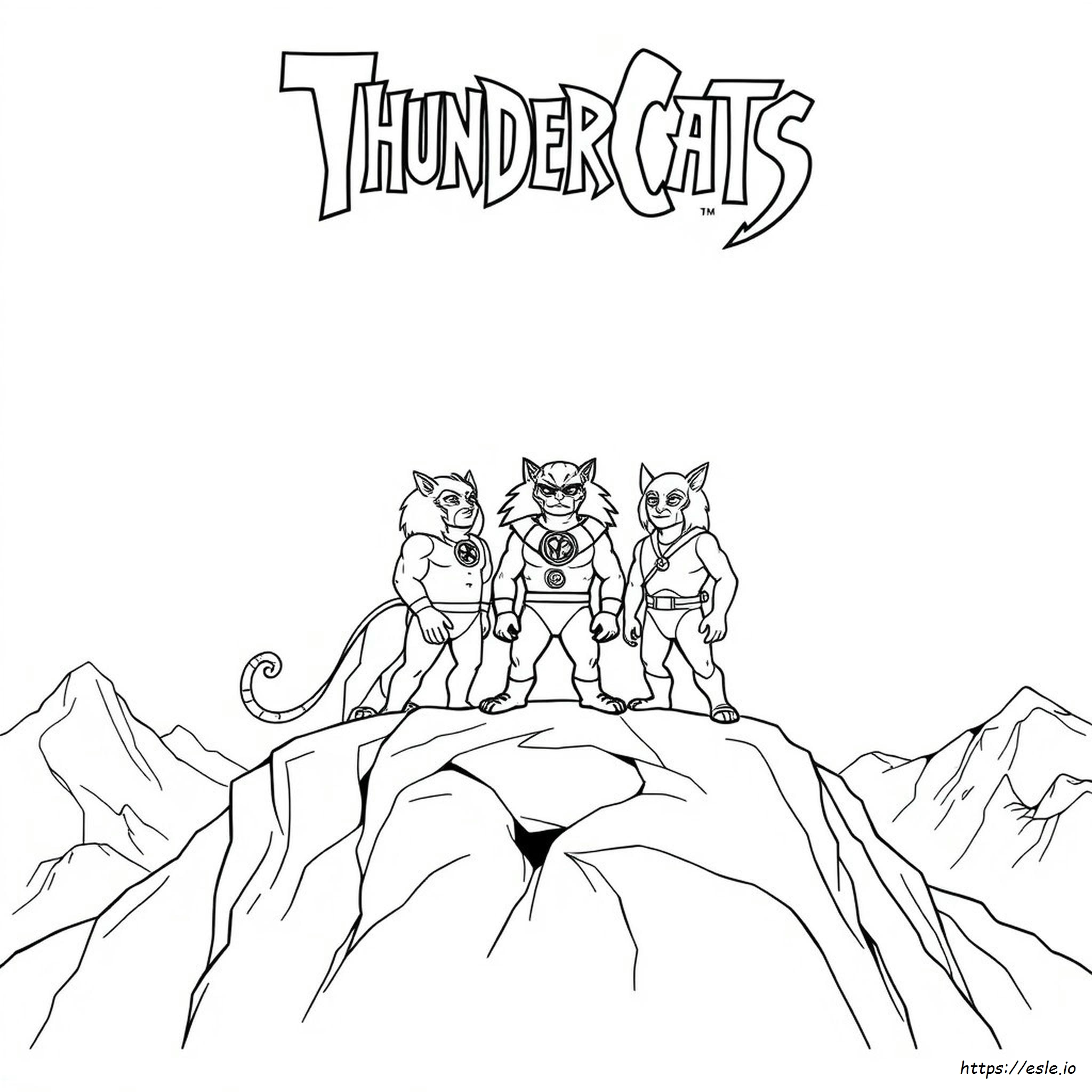Thundercats Kleurplaten kleurplaat
