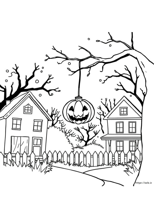 Straszne Kolorowanki Na Halloween Dla Dorosłych