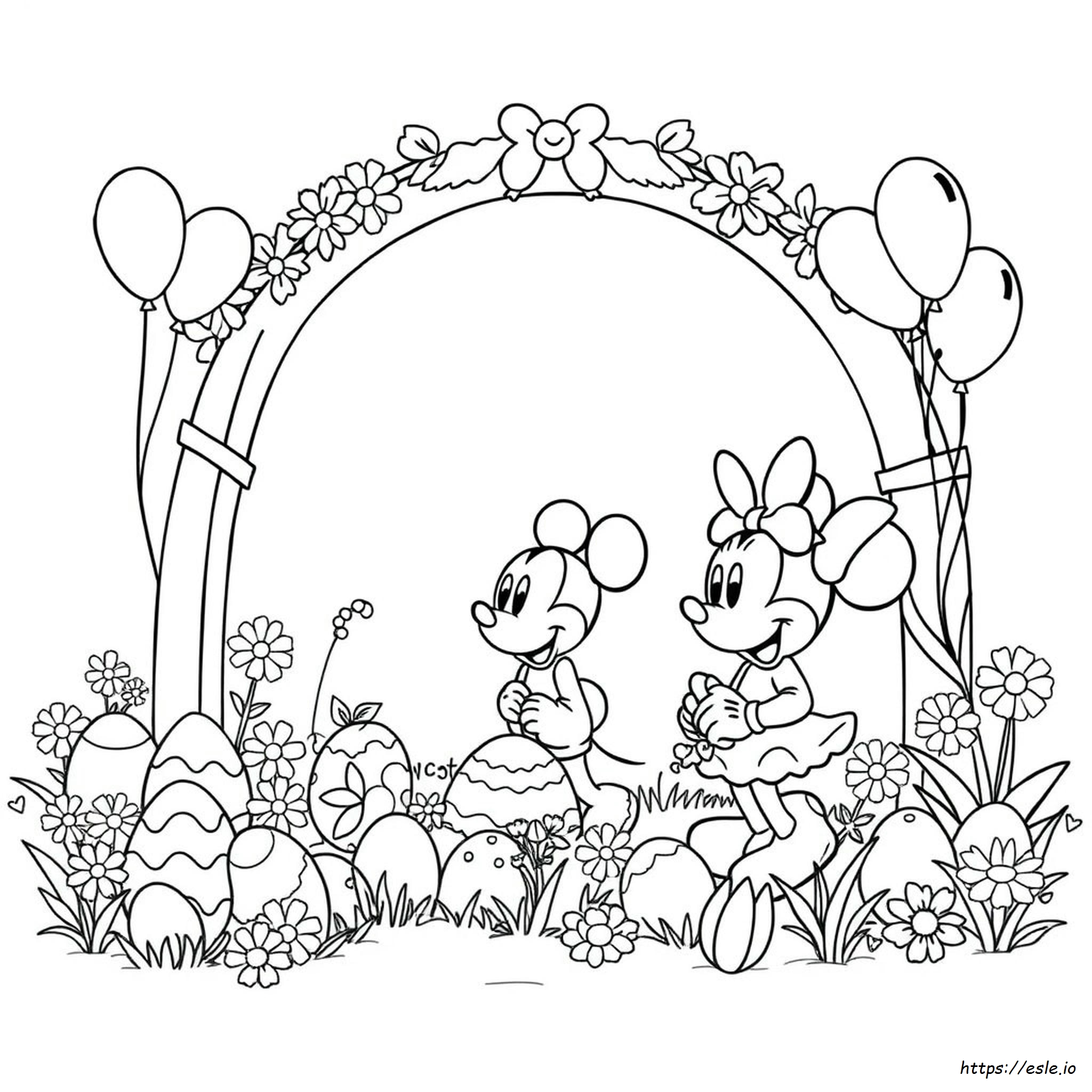 Disegni Di Pasqua Disney Da Colorare E Stampare Gratis