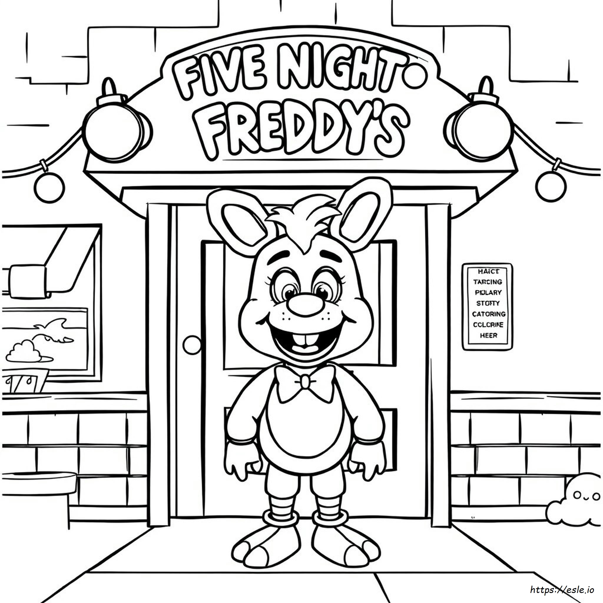 Chica Coloring Pages