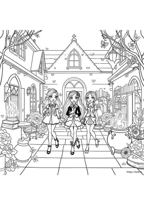 Ever After High Värityskuvat