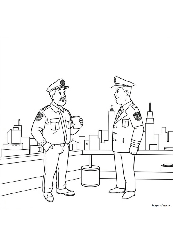 Brooklyn 99 Kolorowanka