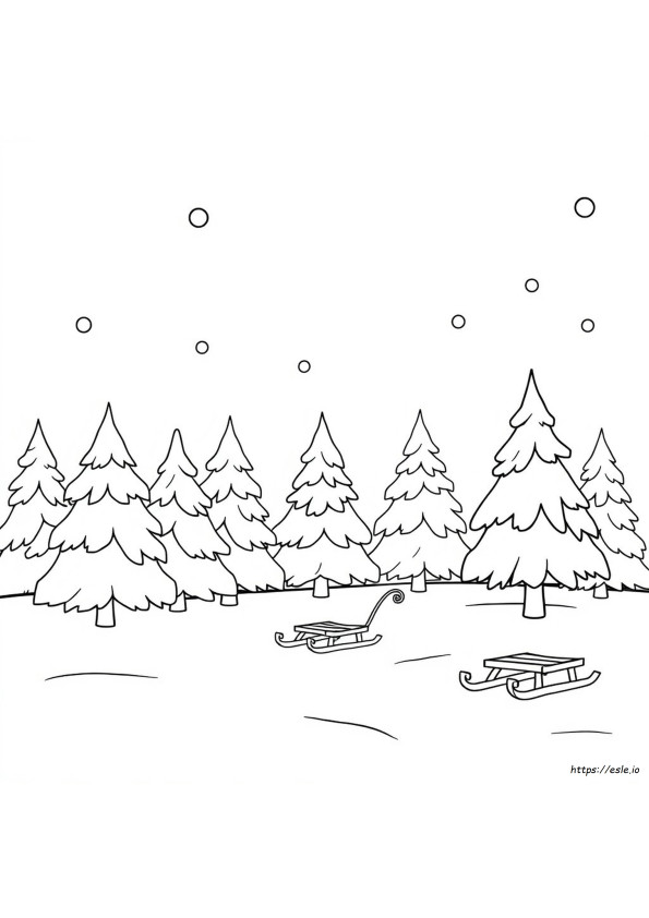 Coloriages Hiver Maternelle Gratuits