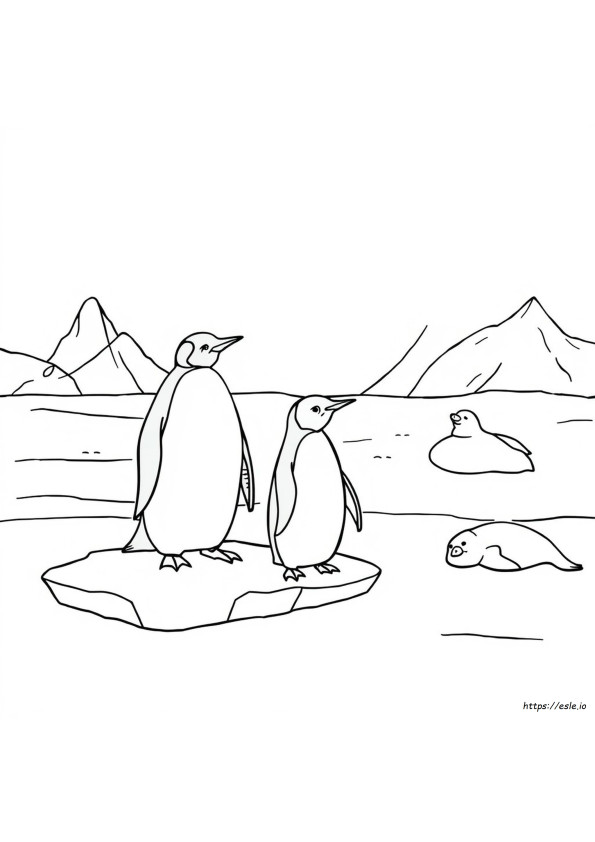 Happy Feet Coloring Pages Printable