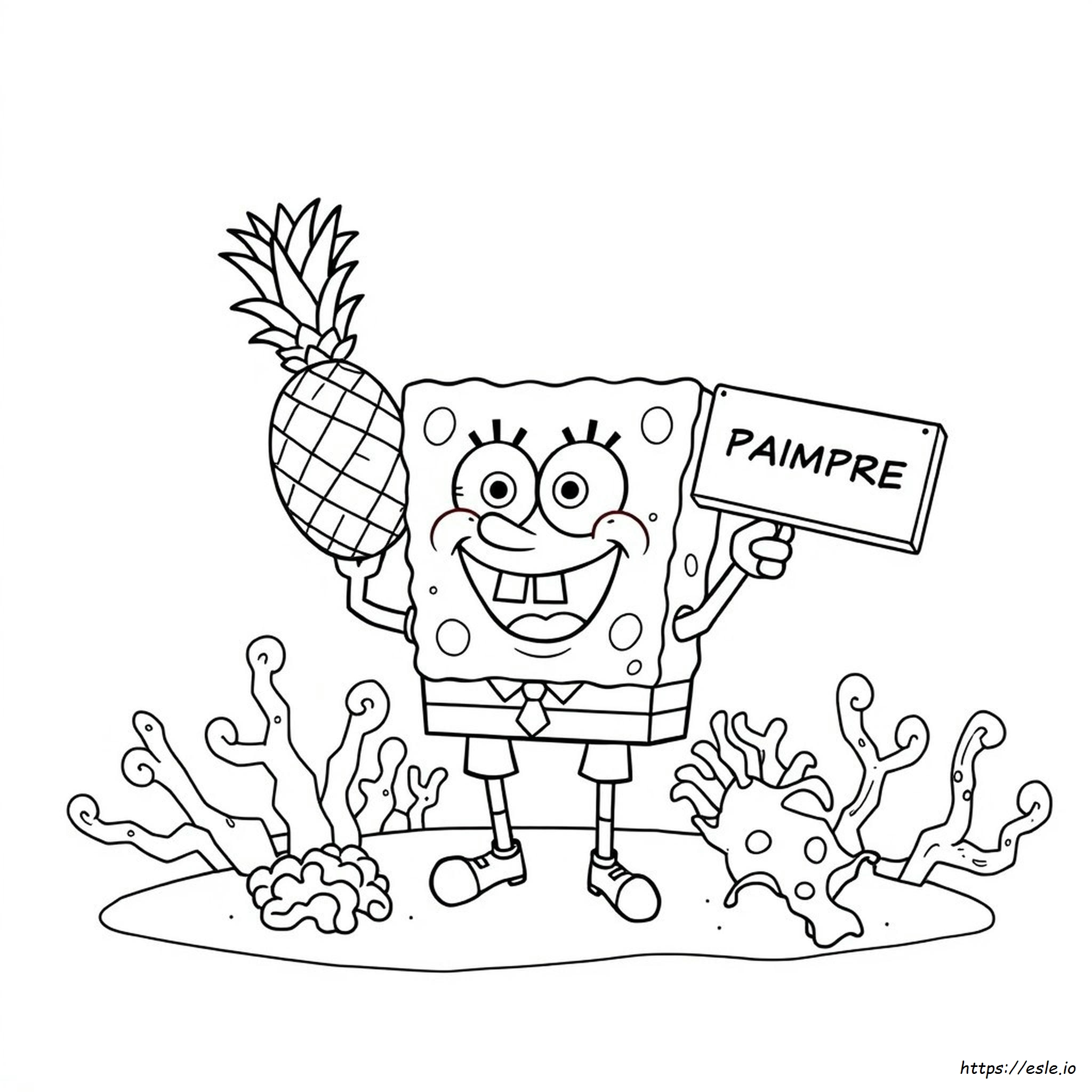 Spongebob Coloring Pages Print