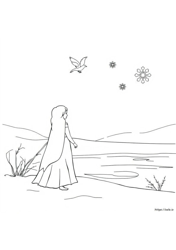 Imagini De Colorat Frozen