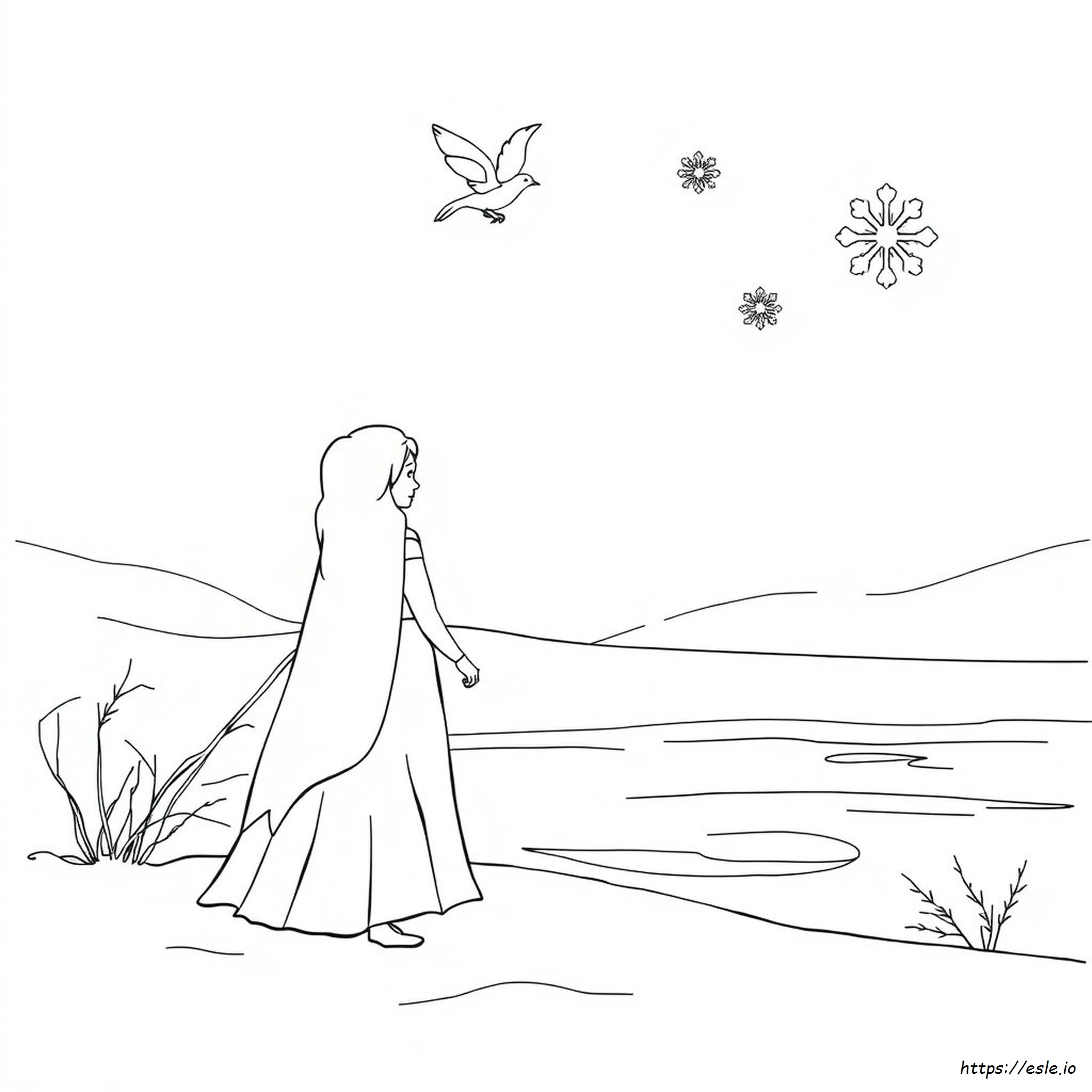 Frozen Colouring In Pictures