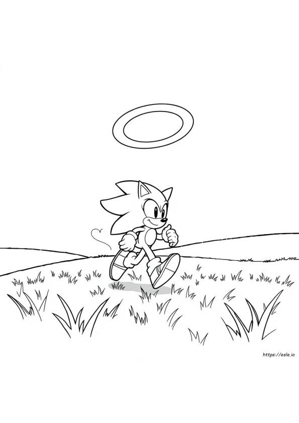 Sonic Ausmalbilder Charaktere Zum Ausmalen