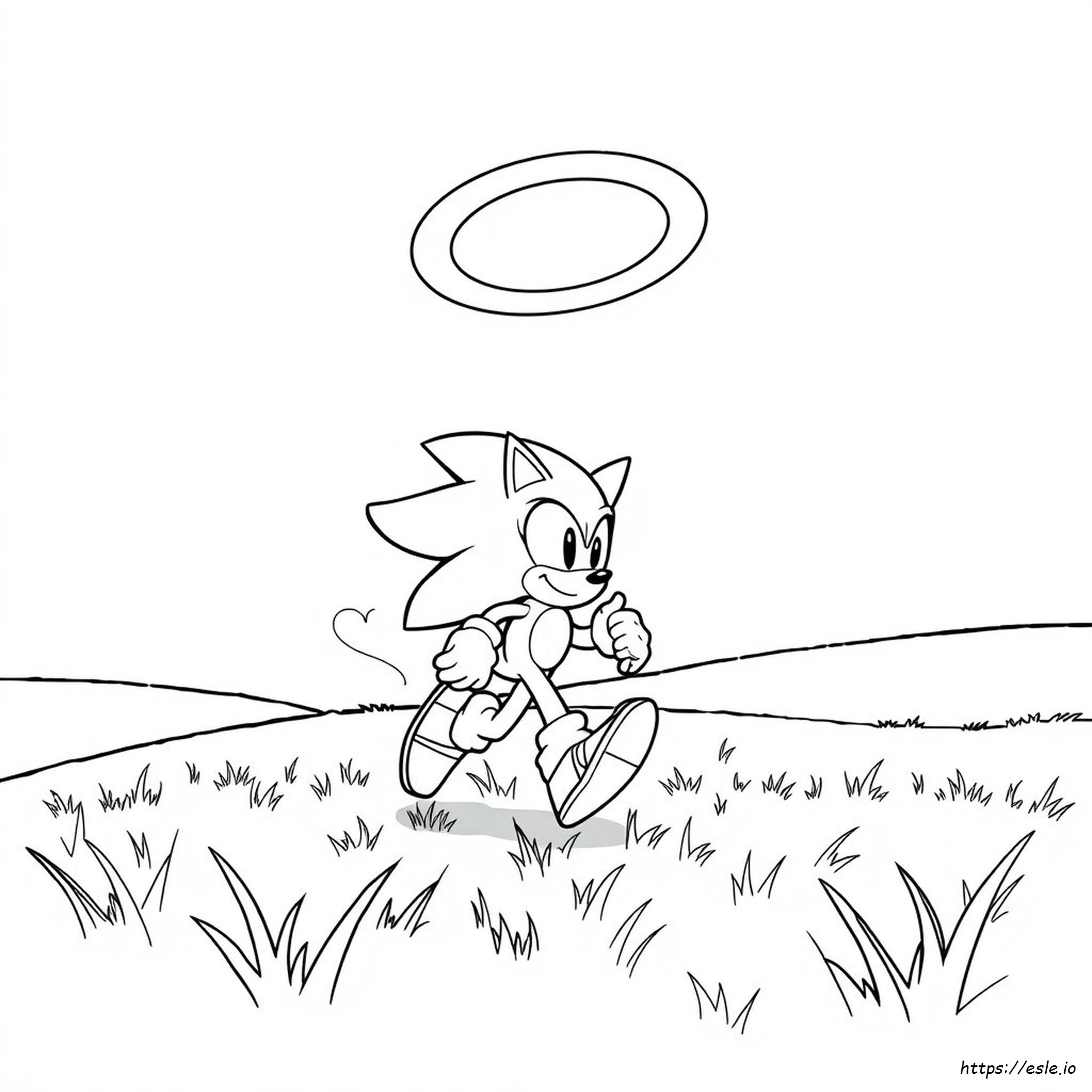 Sonic Personages Kleurplaten Om In Te Kleuren kleurplaat