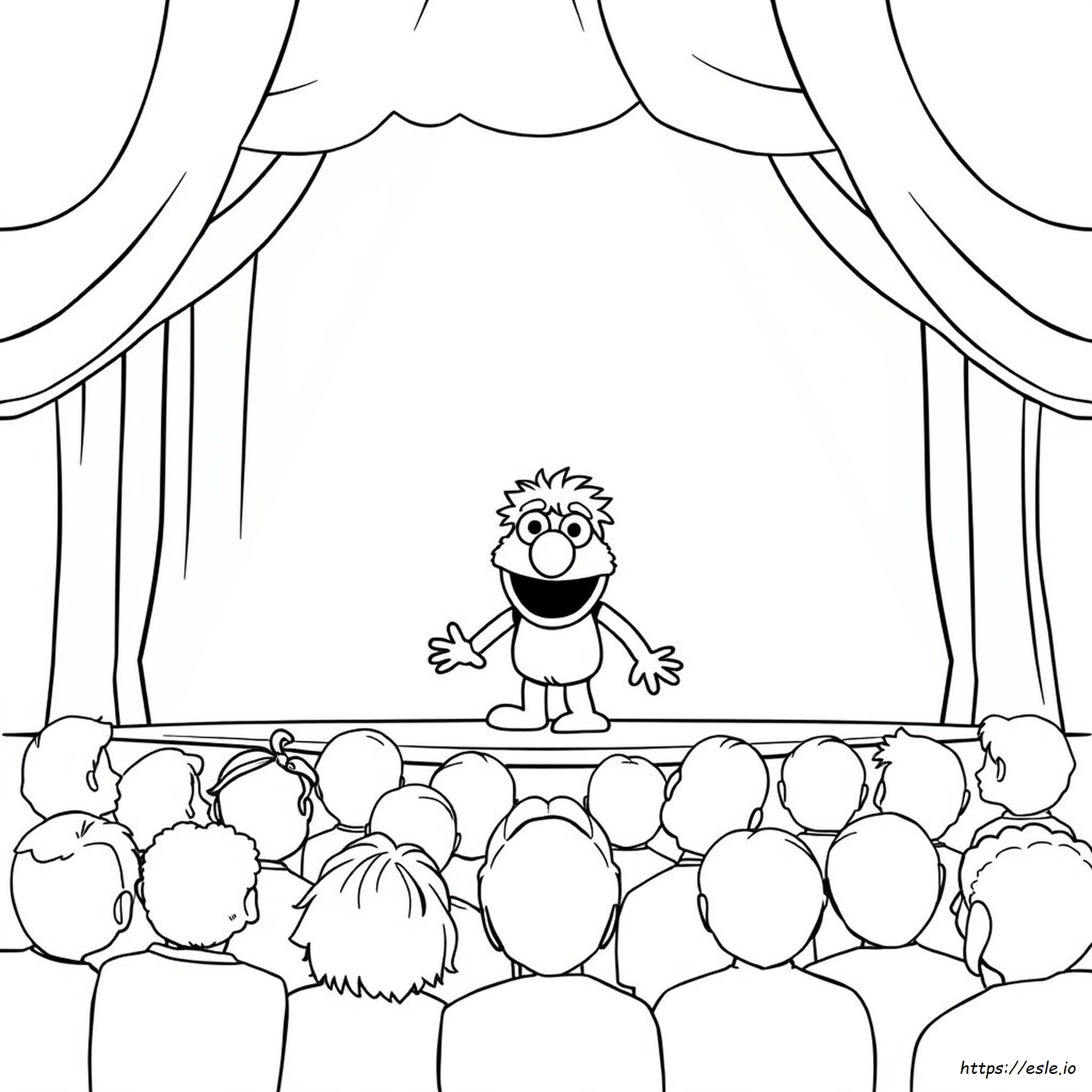 Jim Henson Kleurplaten kleurplaat