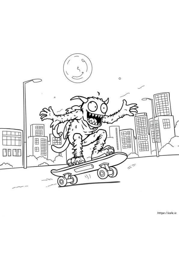 Disegni Da Colorare Di Monster Jam