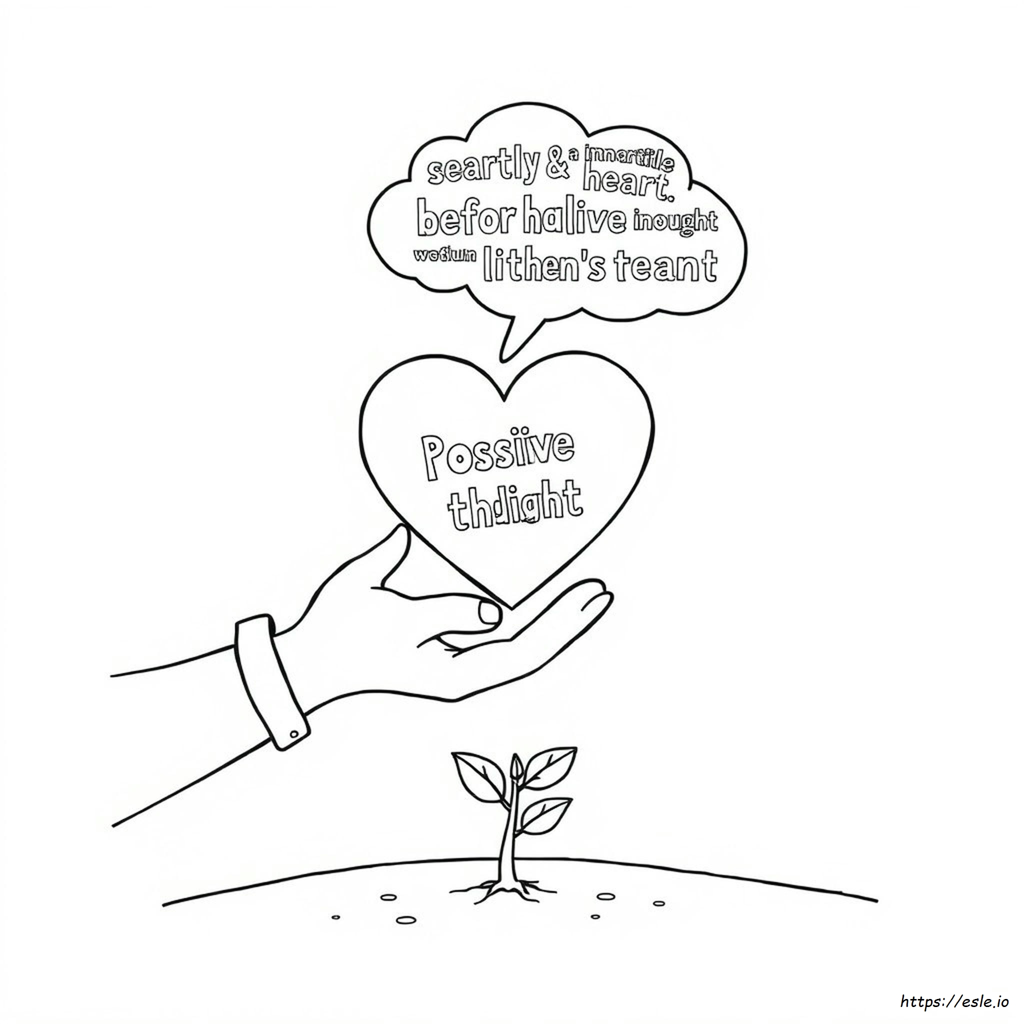 Inspirerende kleurplaat