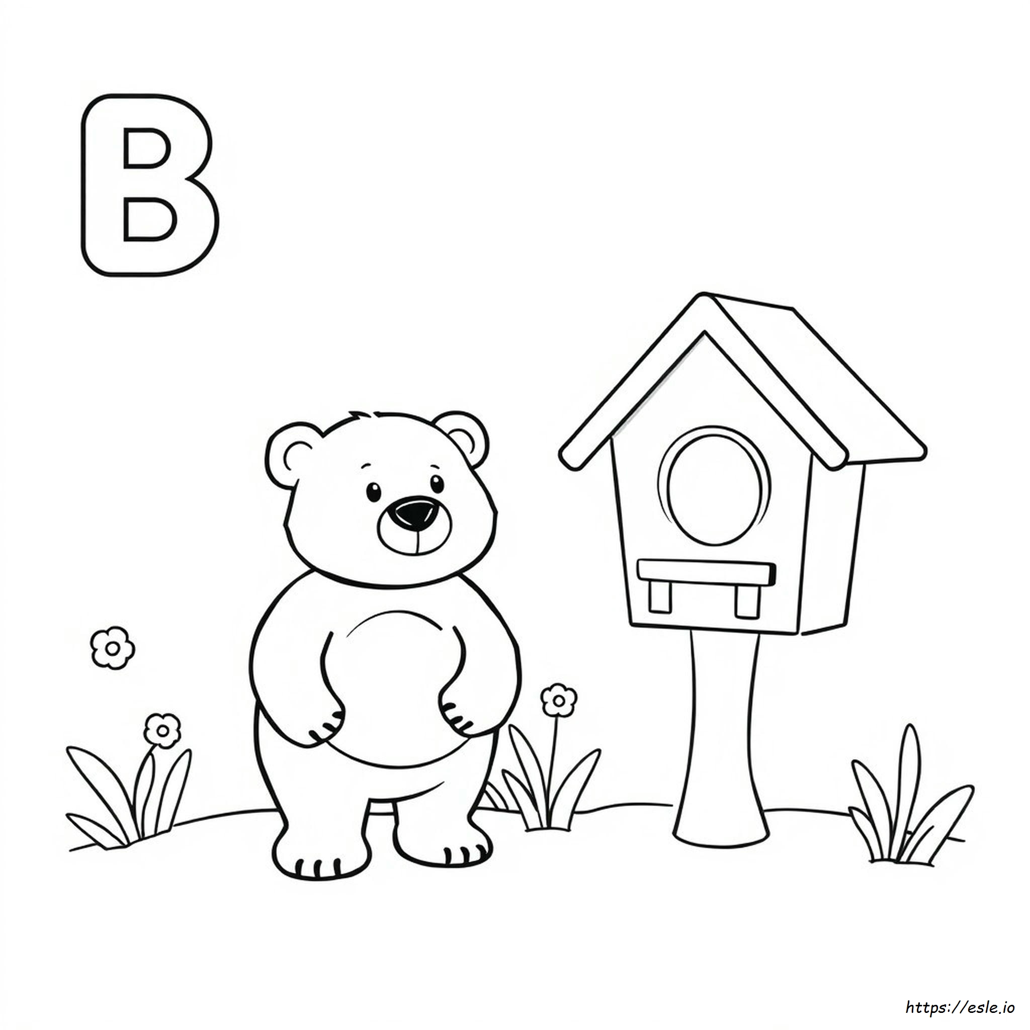 Alphabet Lore Pagina Da Colorare B