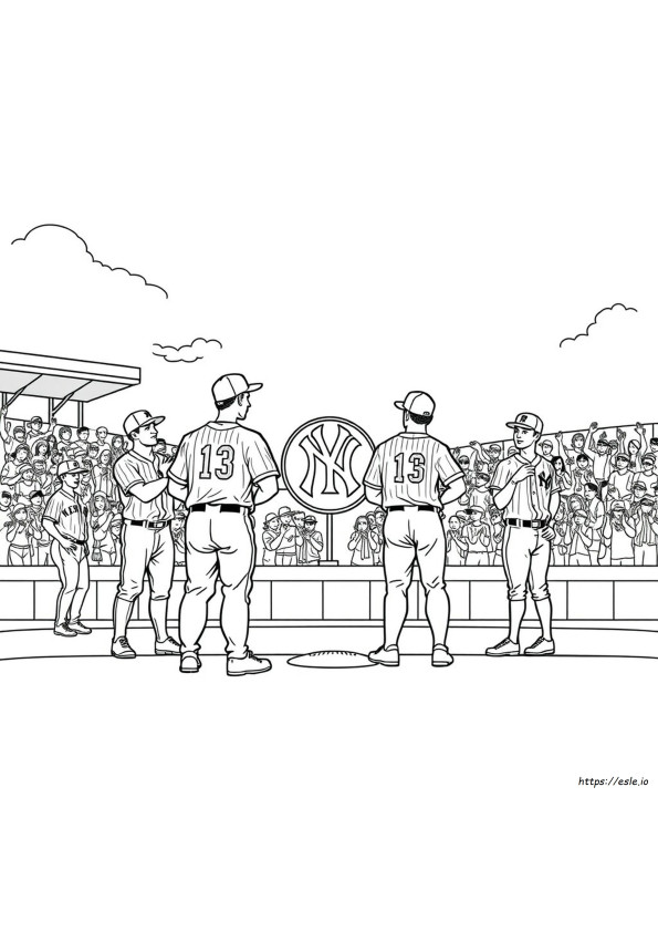 Yankees Kolorowanki