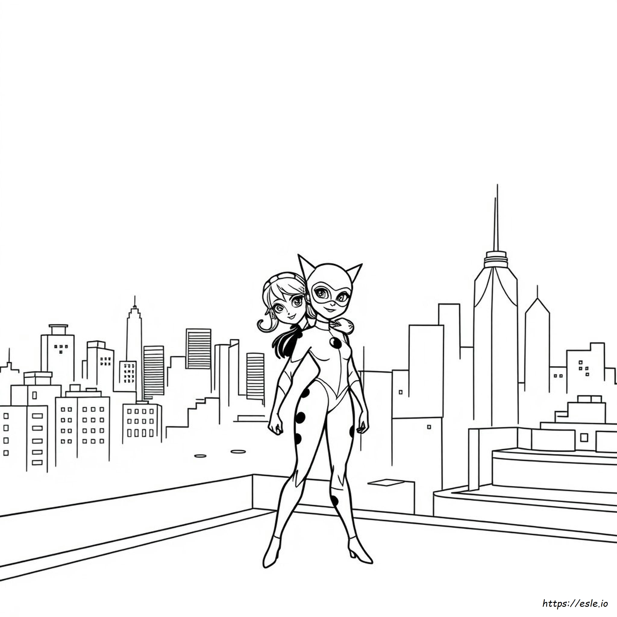 Miraculous Ladybug Rena Rouge Kleurplaten kleurplaat