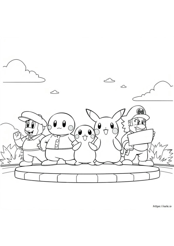 Smash Bros Da Colorare