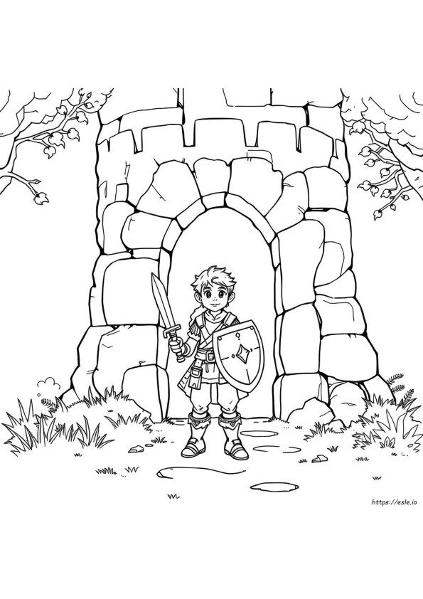 Coloriage Aventure