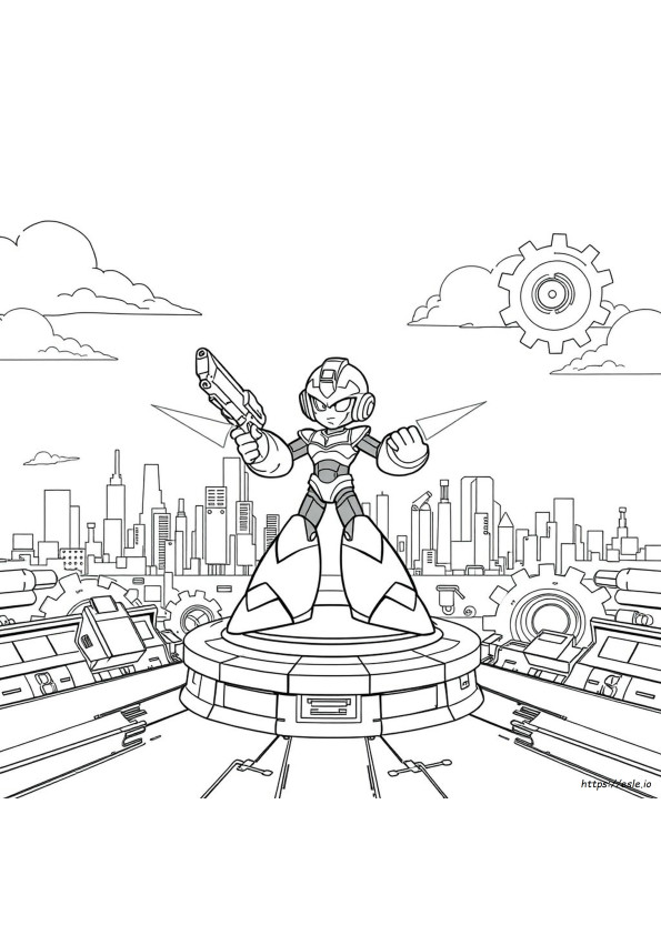 Mega Man Zero Kolorowanki