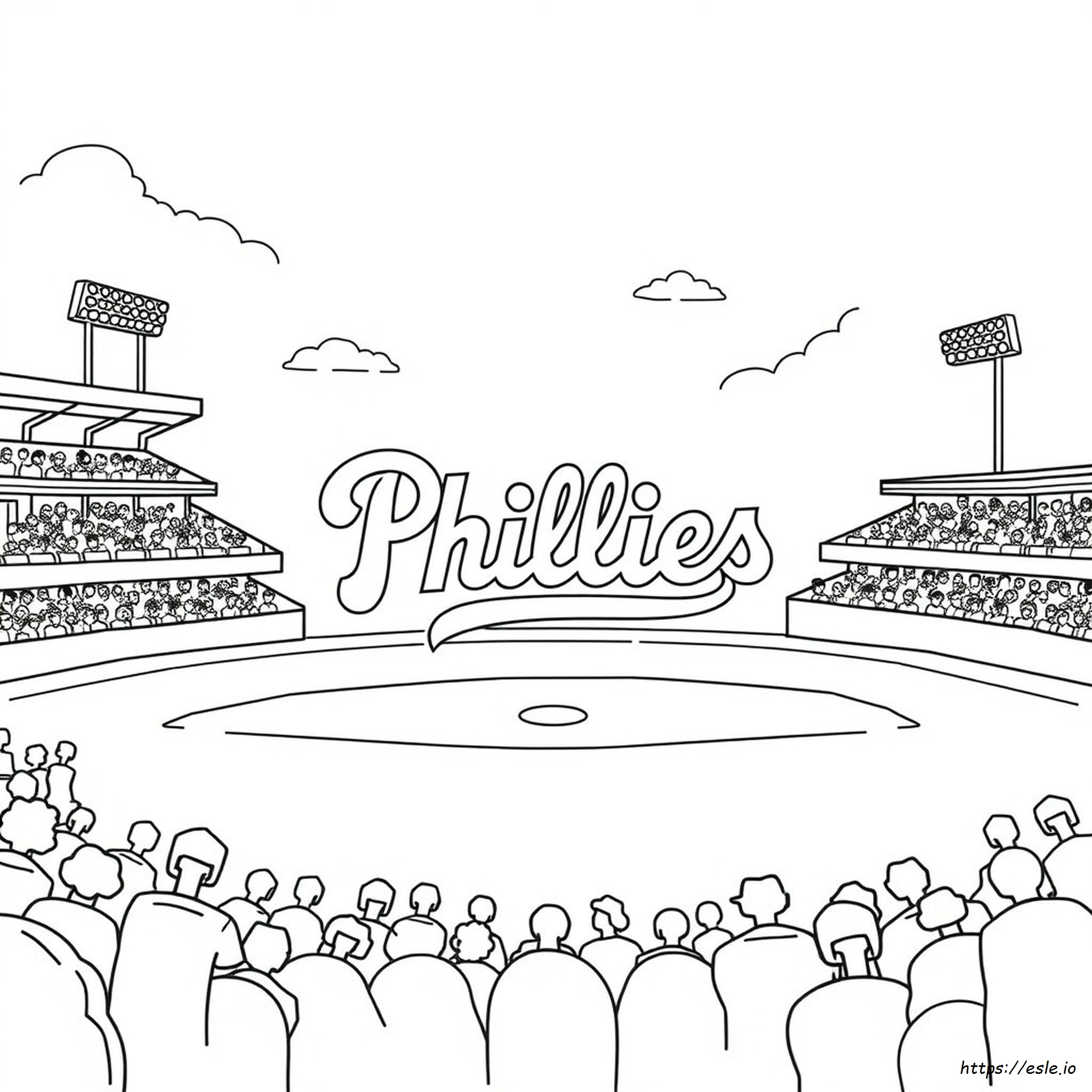 Phillies Kleurplaten Printen kleurplaat