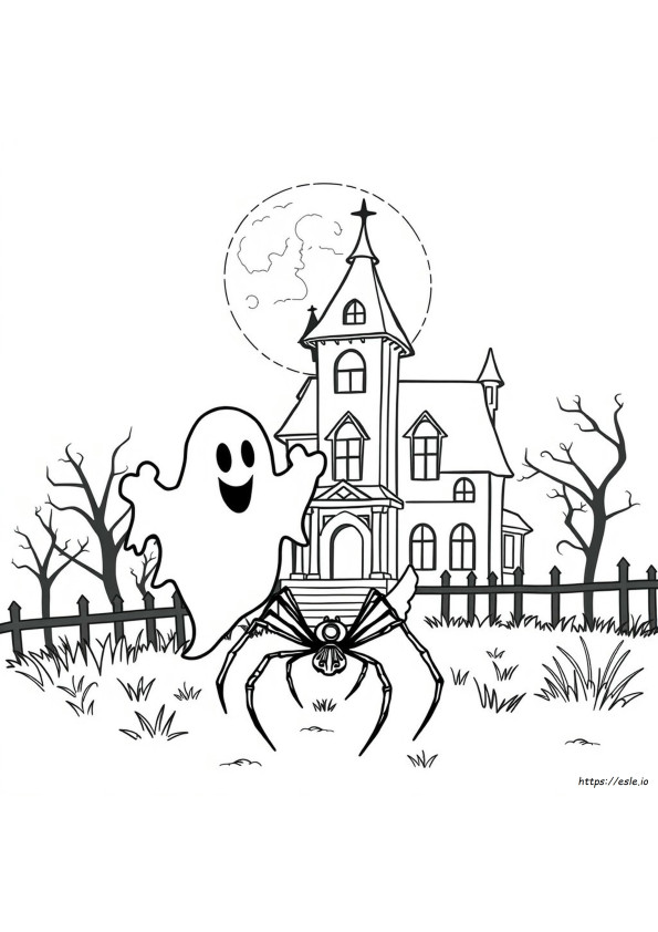 Darmowe Kolorowanki Spider-Ghost Do Druku