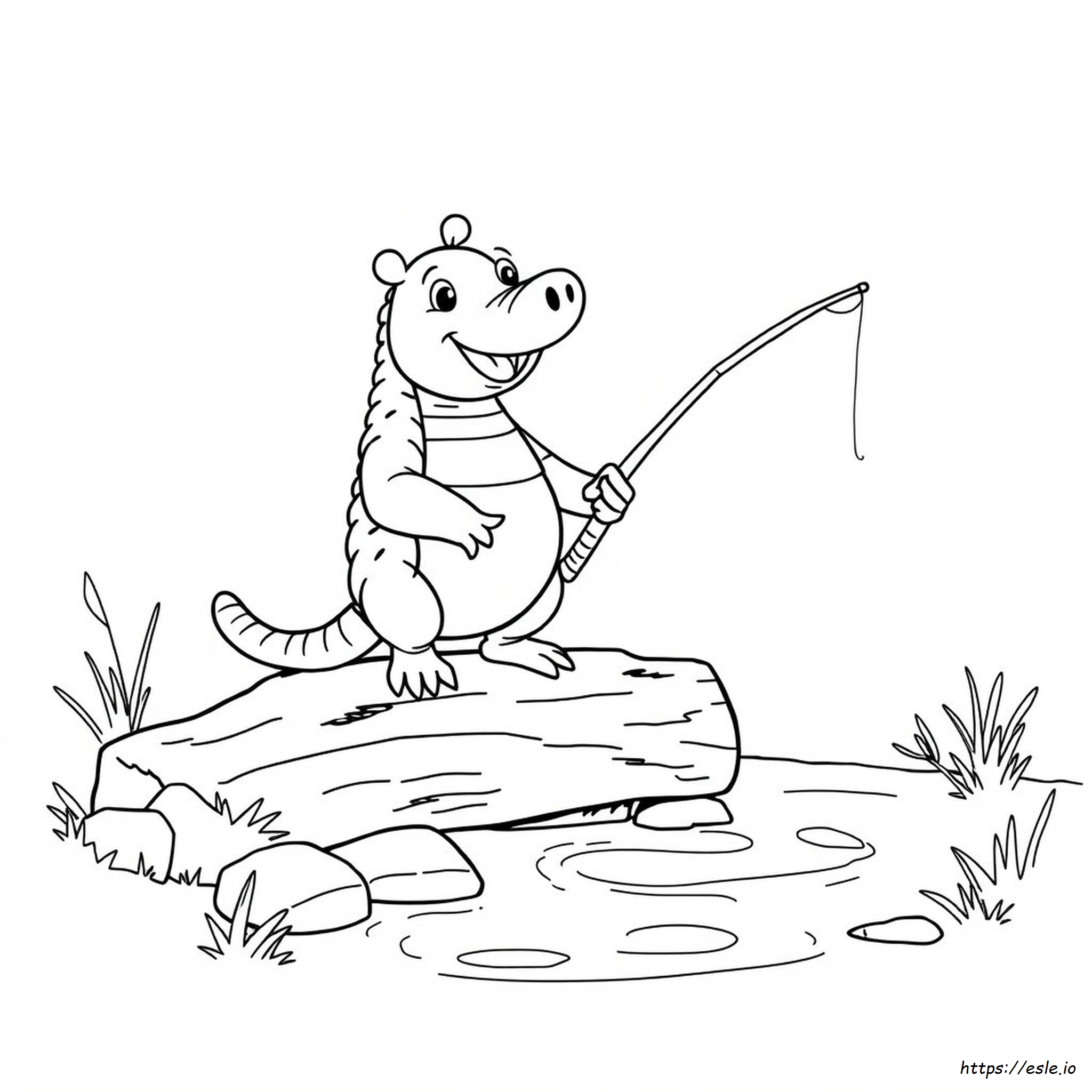 Mighty The Armadillo Coloring Pages