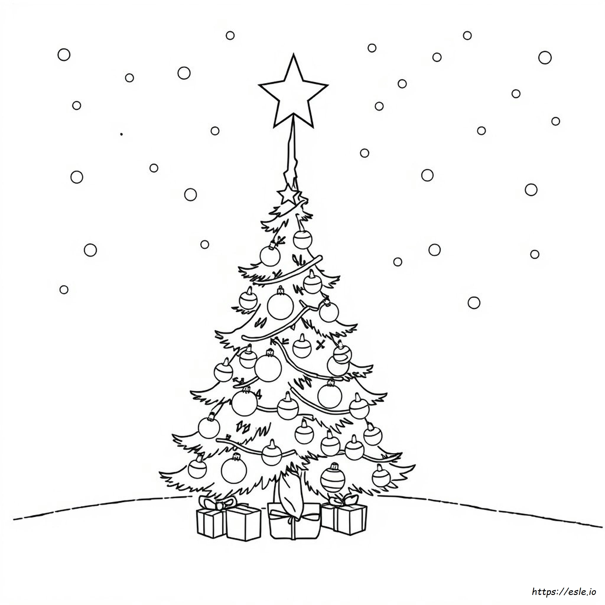 Kerst Vreugde Kleurplaten kleurplaat