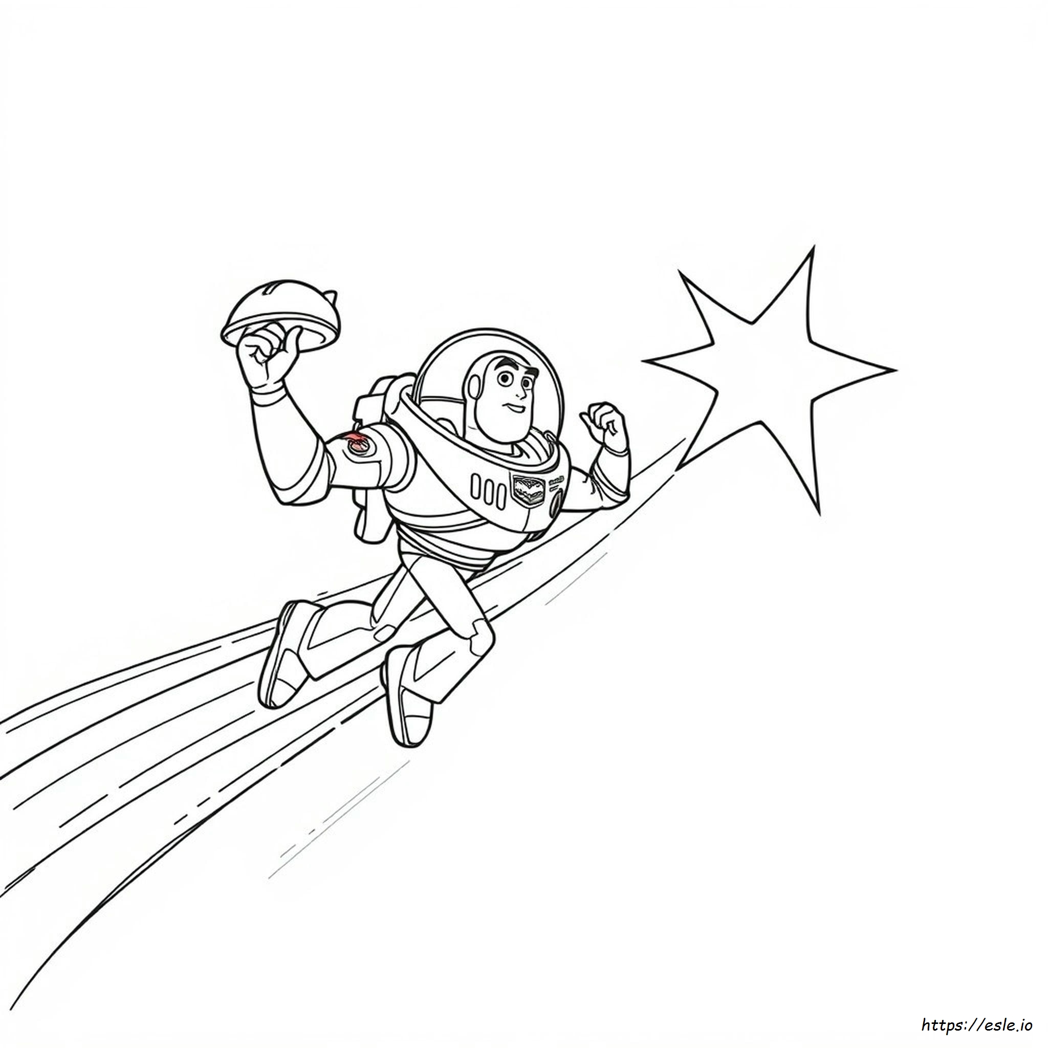 Buzz Lightyear Colouring Pages To Print