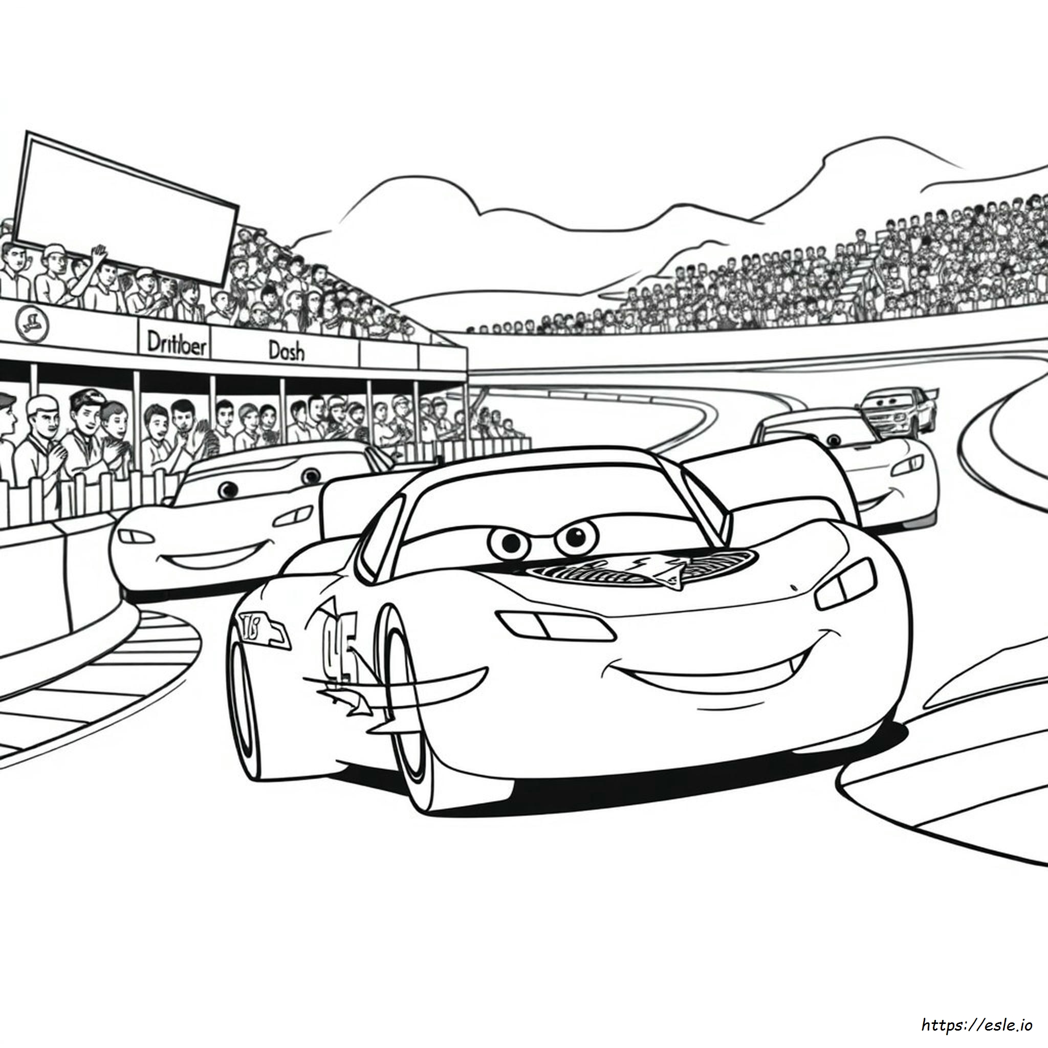 Cars 3 Mcqueen Coloring Pages