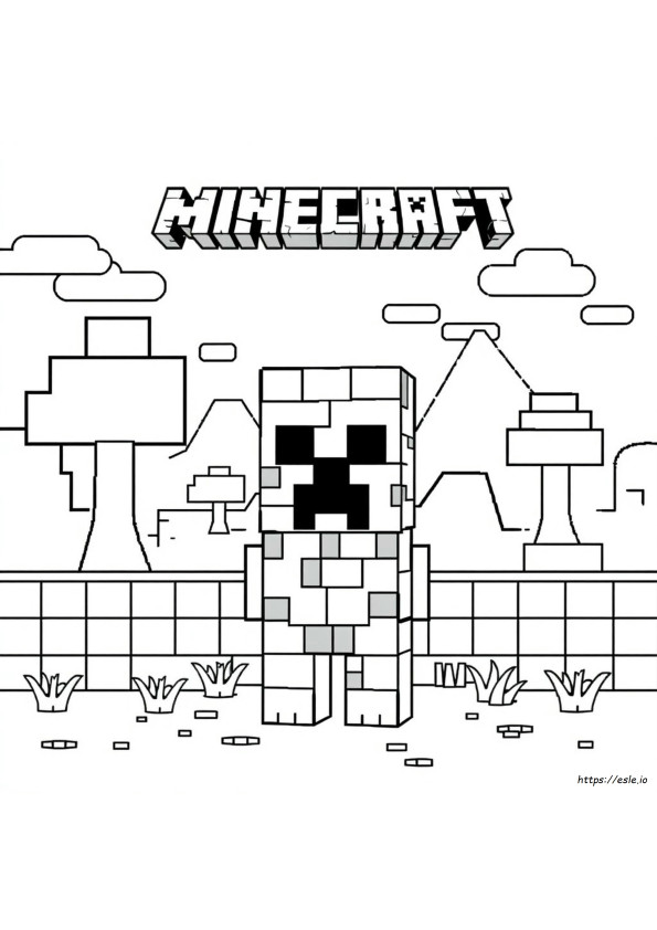 Minecraft Coloring Pages Online