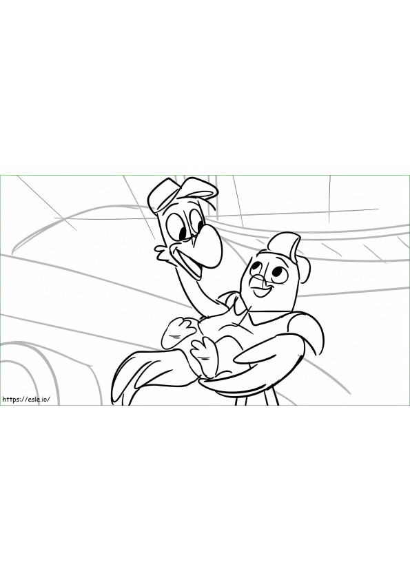 Freddy And Pip 1 coloring page