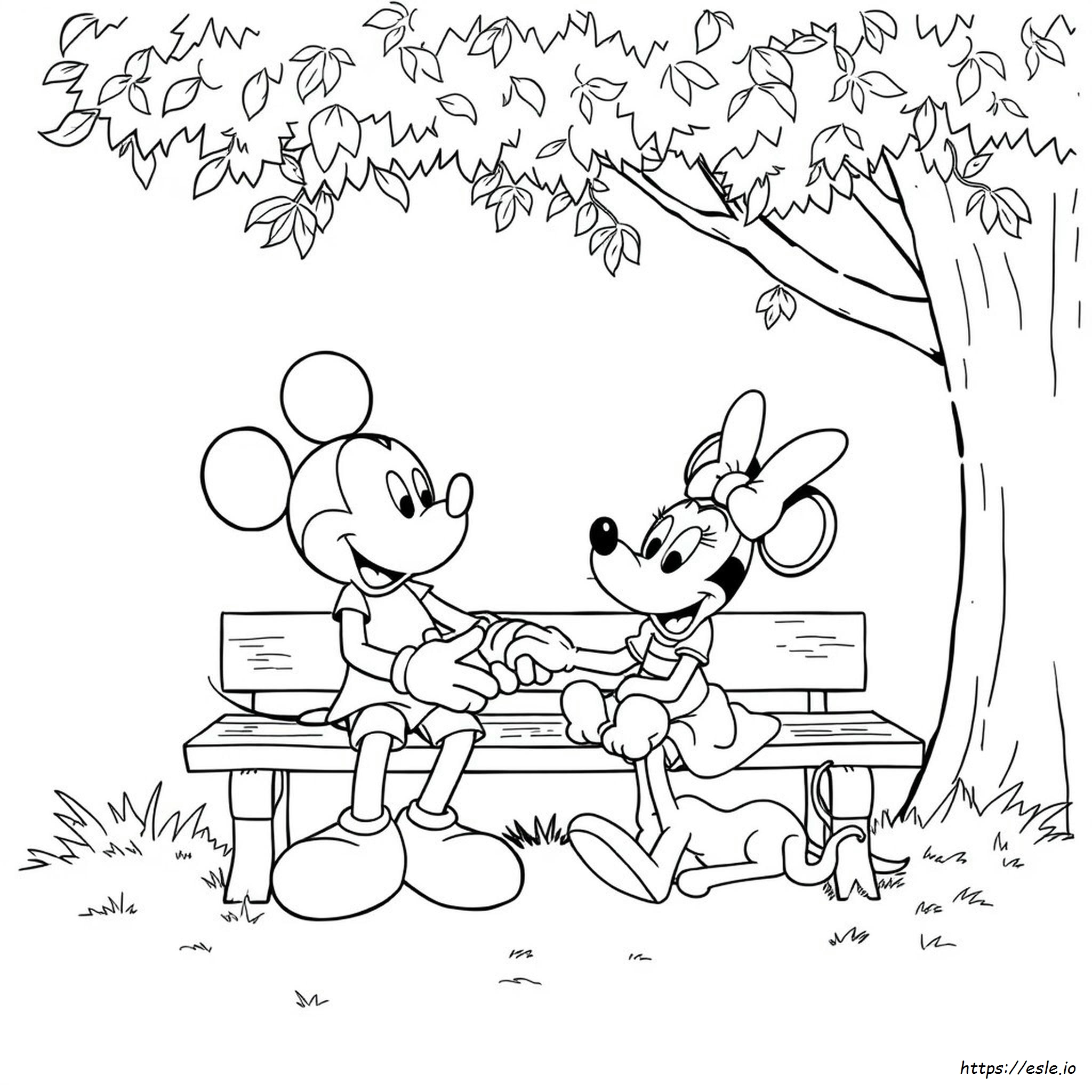 Pagina De Colorat Mickey Mouse Toodles