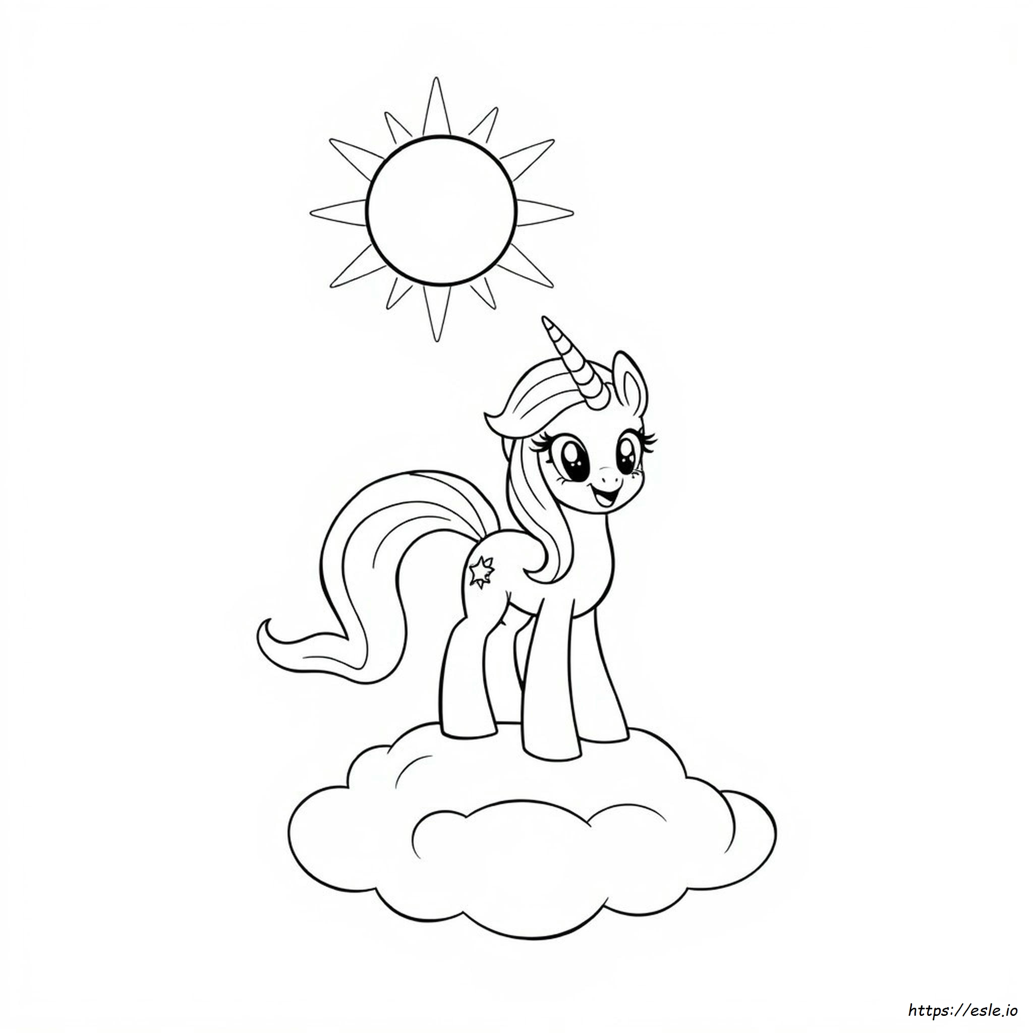 Mlp Starlight Glimmer Boyama Sayfaları
