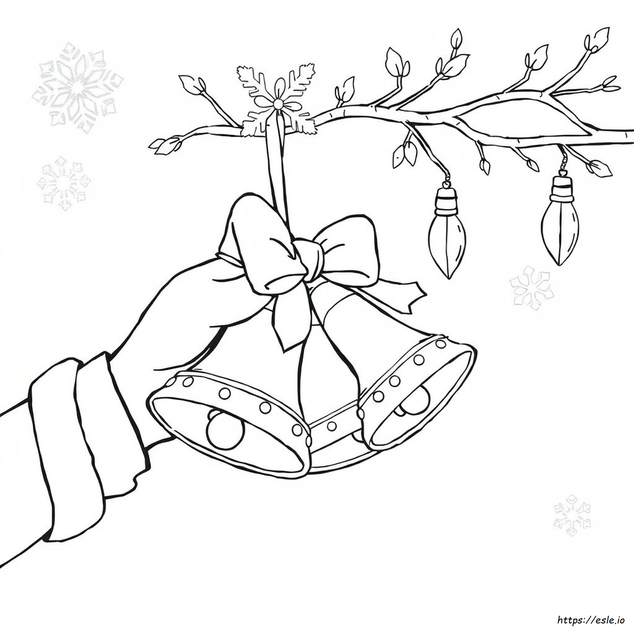 Jingle Bells Kleurplaat kleurplaat