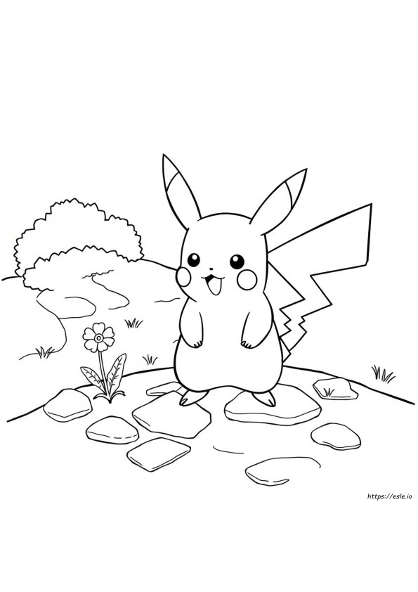 Pekachu Kleurplaten