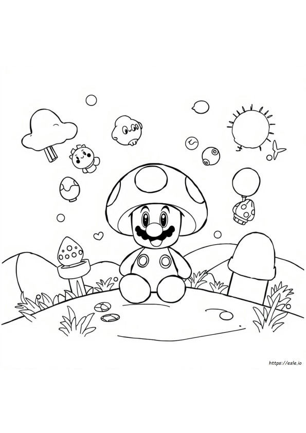 Coloriages Super Mario Wonder