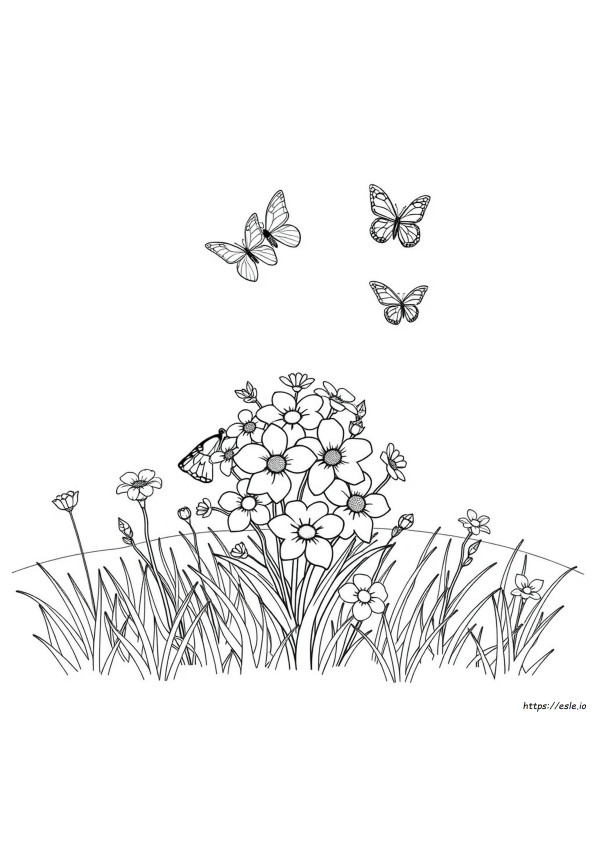Diseños Florales Para Colorear