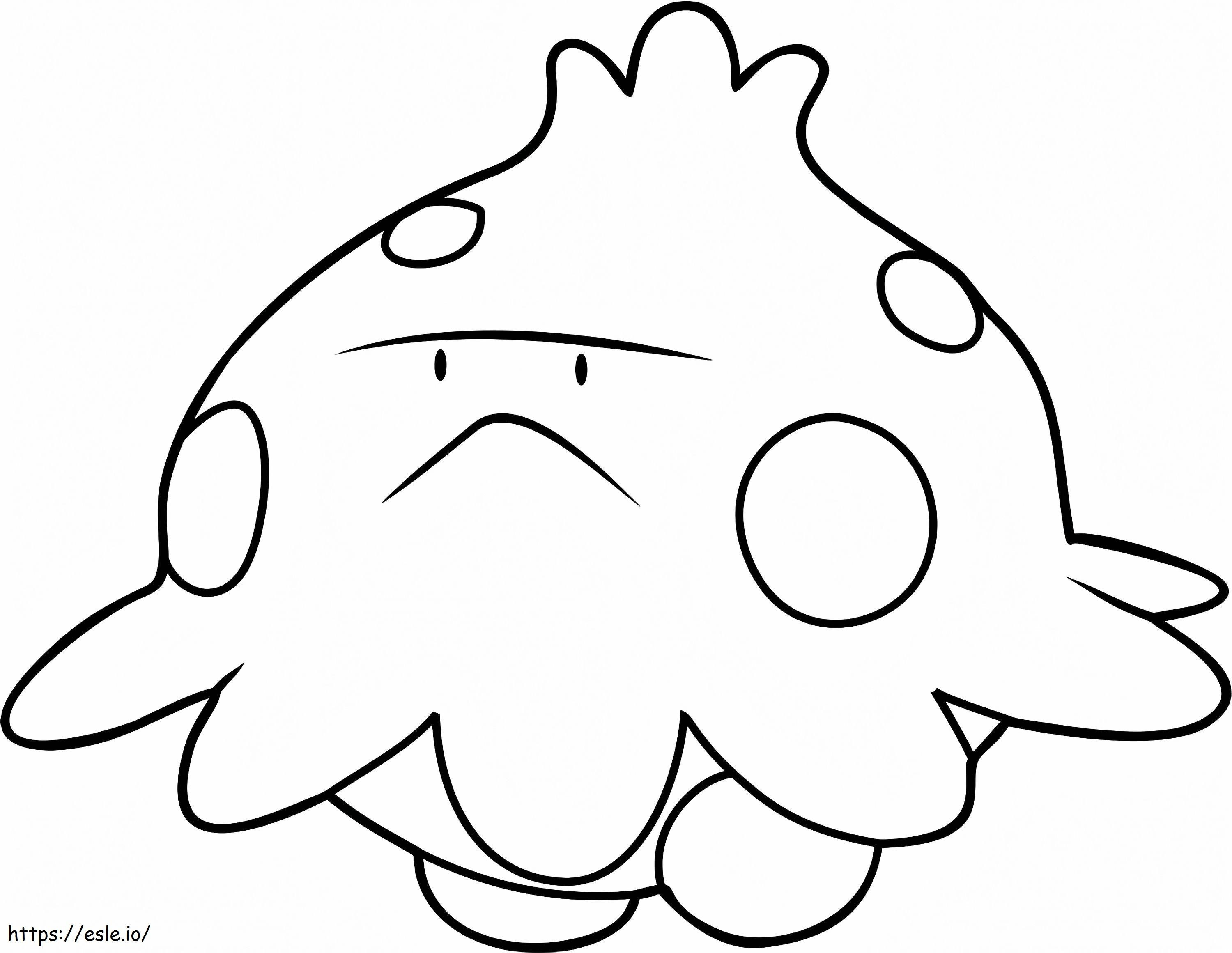 Shroomish Gen 3 Pokemon coloring page