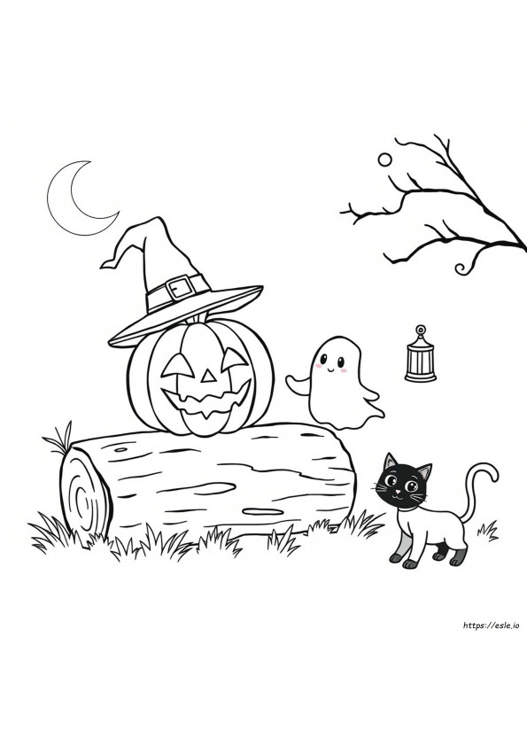 Darmowe Kolorowanki Na Halloween Dla Maluchów