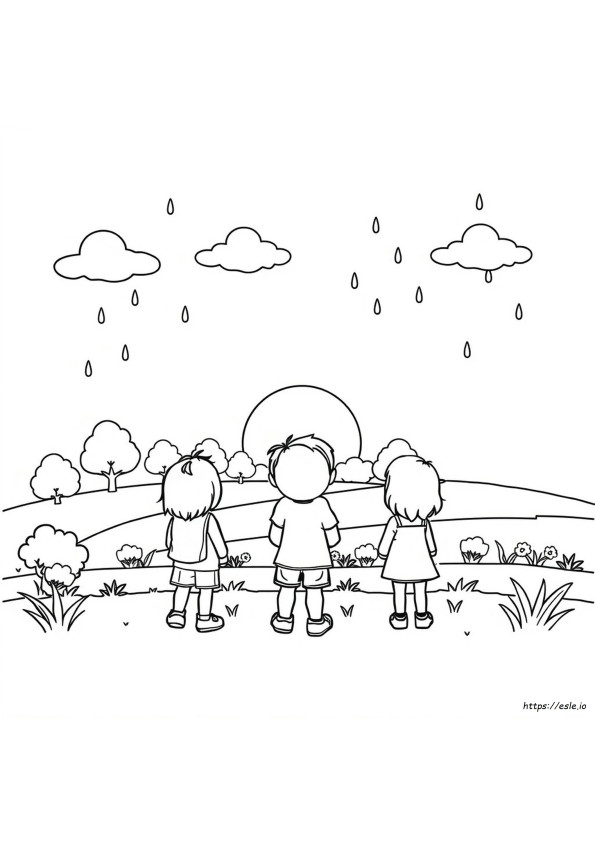 Wetter Für Den Kindergarten Malvorlagen