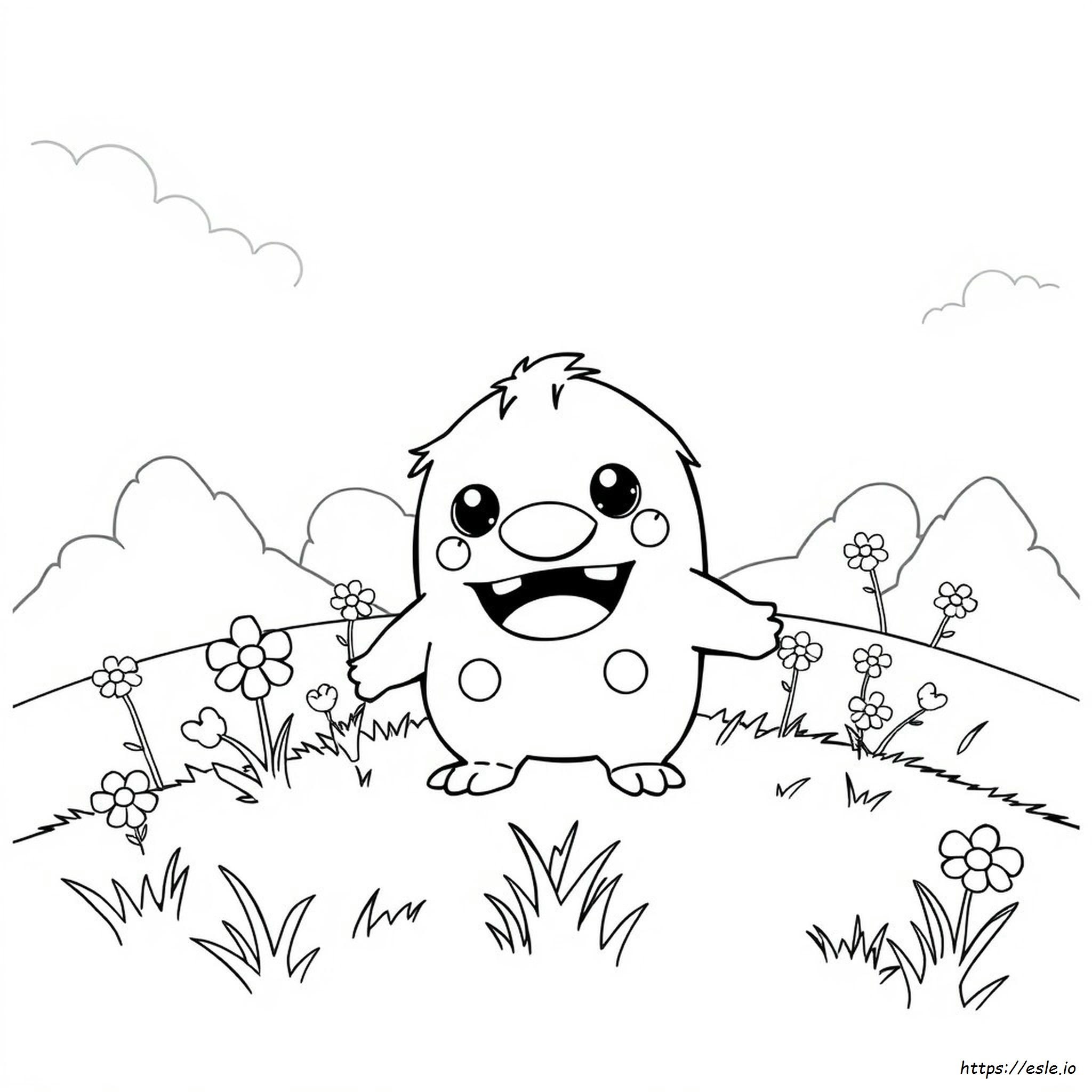 Pocket Monster Coloring
