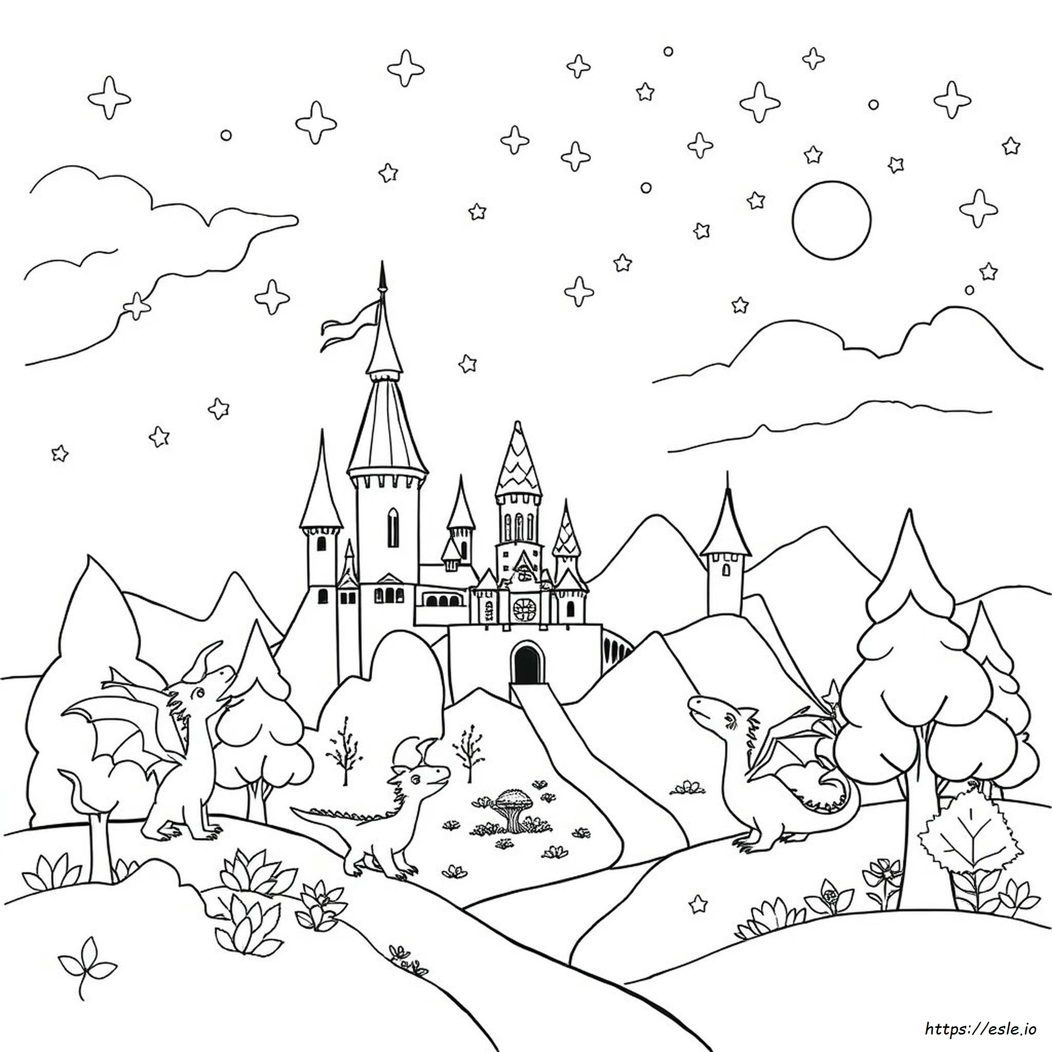 Disegni Da Colorare Mondo Fantasy