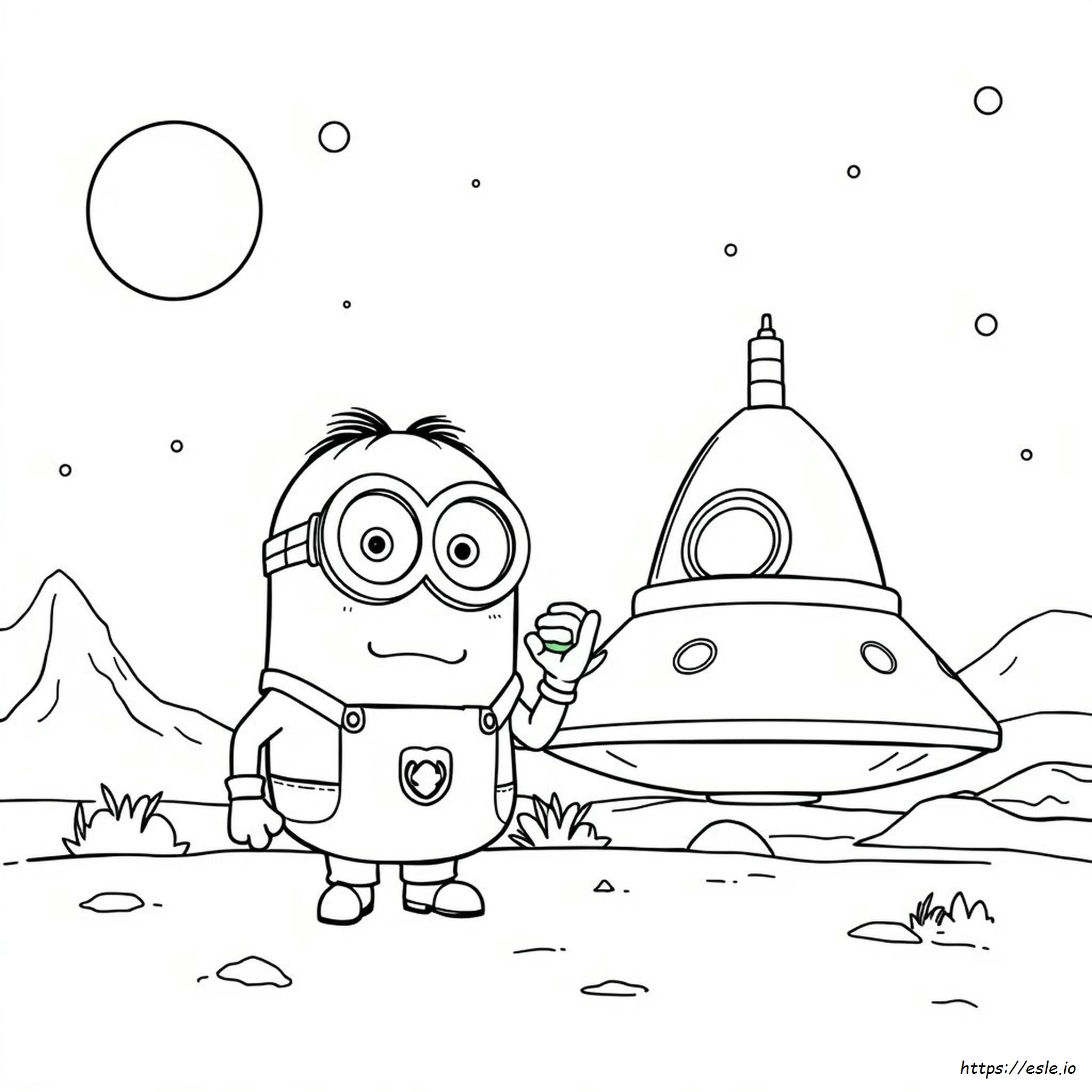 Coloriages De Bob Le Minion