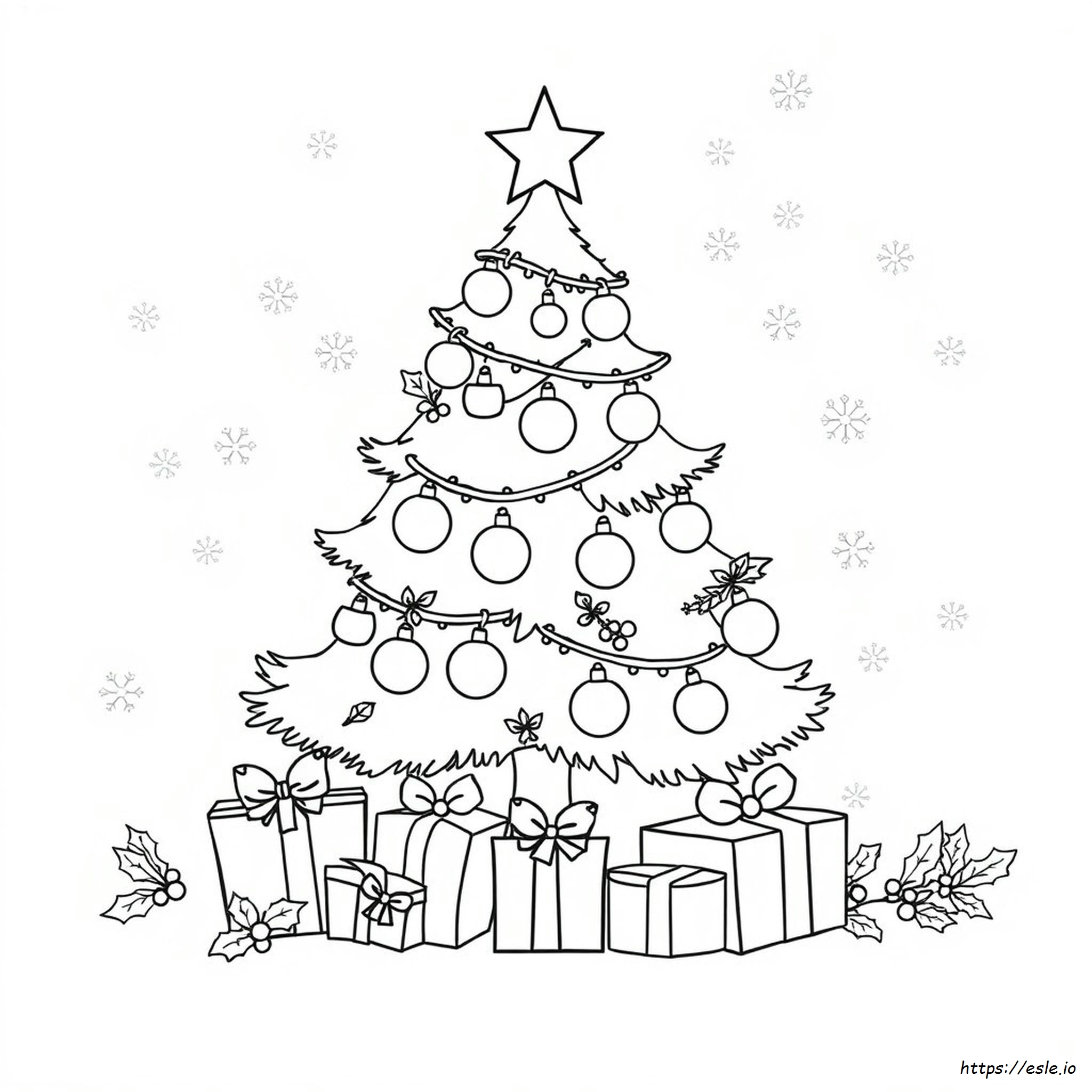Kerst Symbolen Kleurplaat kleurplaat