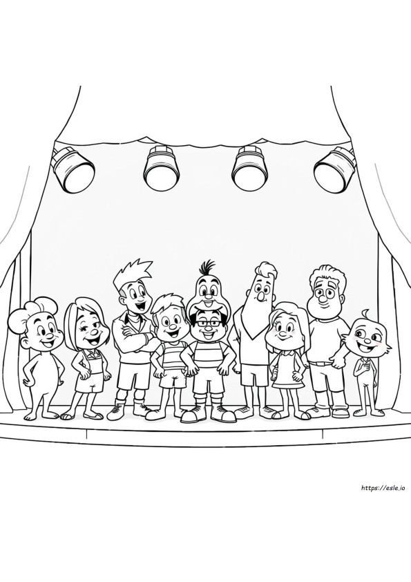 Kolorowanki Nicktoons