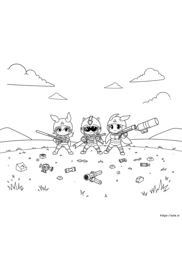 Kolorowanki Zuru Smashers